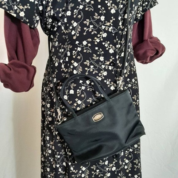 Vintage 90s Y2K Micro Bag ESPRIT Top Handle Mini Convertible Crossbody - Picture 4 of 8